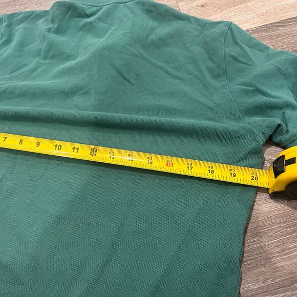 Burberry Brit Large Aqua Blue Green Classic Fit Polo - Picture 6 of 7